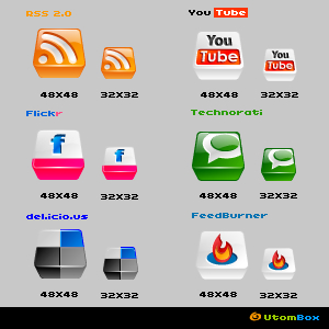 web 2.0 icons