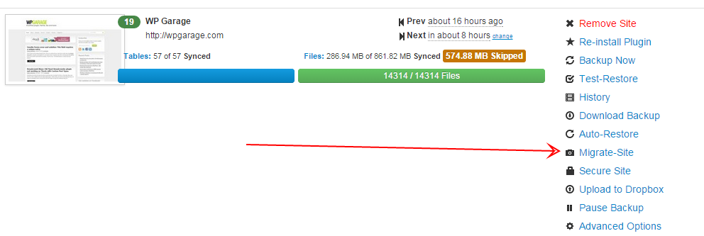 blogVault Dashboard (1)